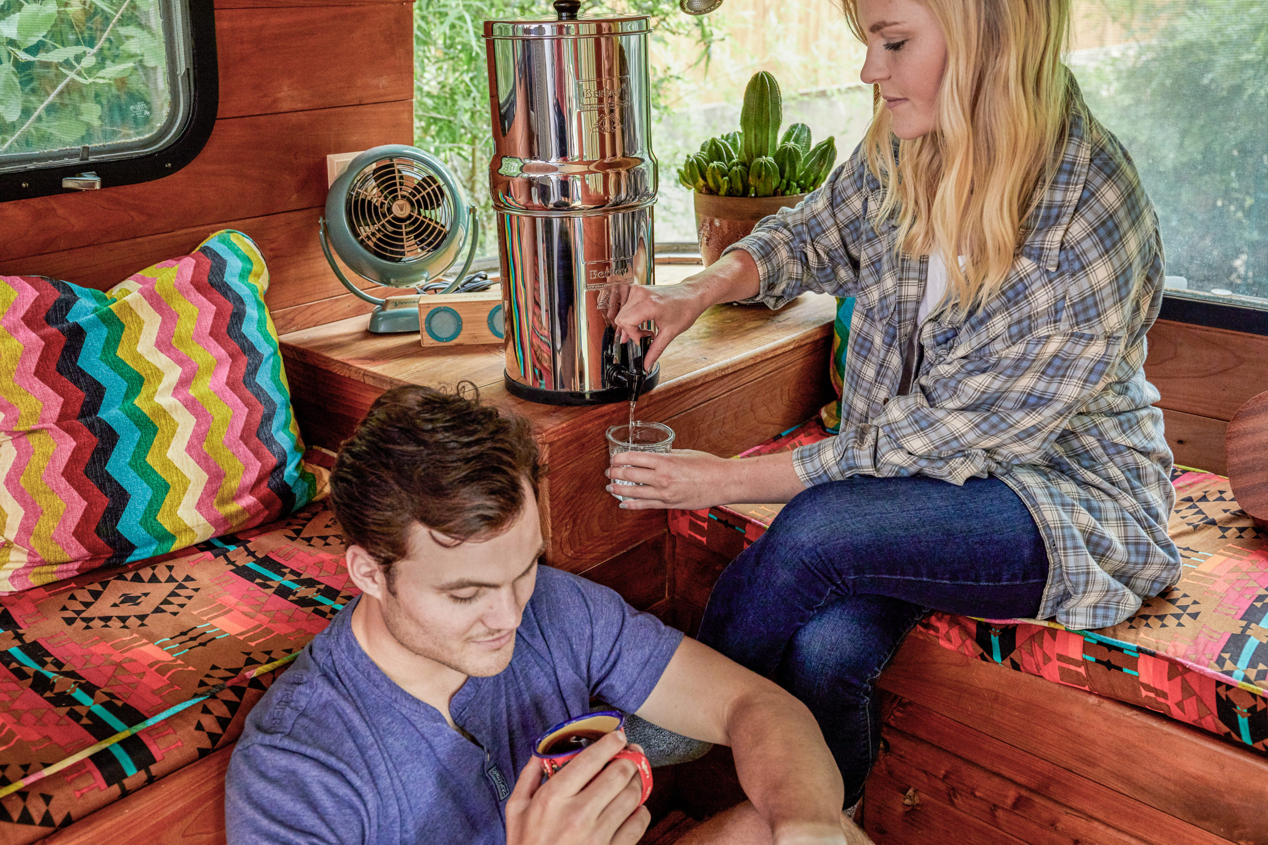 life style , Système Berkey® à la maison, au bureau, au studio....et même en vacances purificateur d'eau, système de filtration d'eau